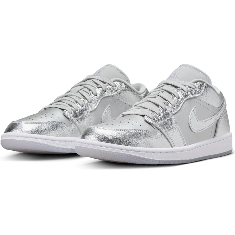 Nike Women's Metallic Silver Athletic Shoes